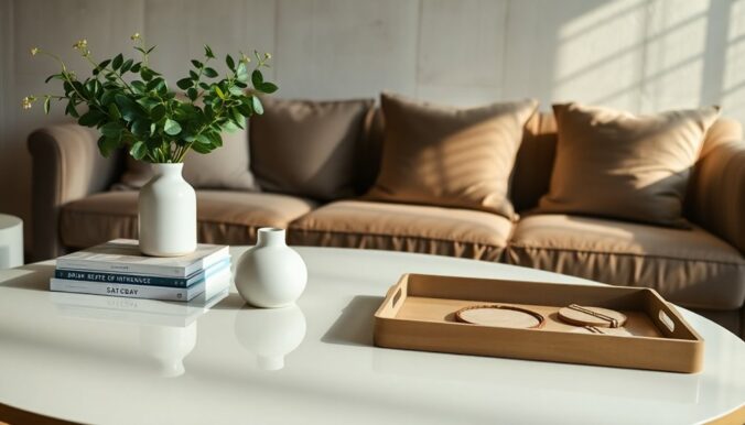 art of coffee table styling