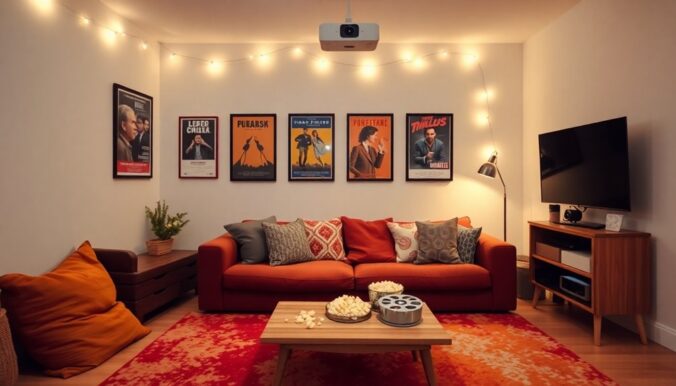 budget friendly home cinema setup